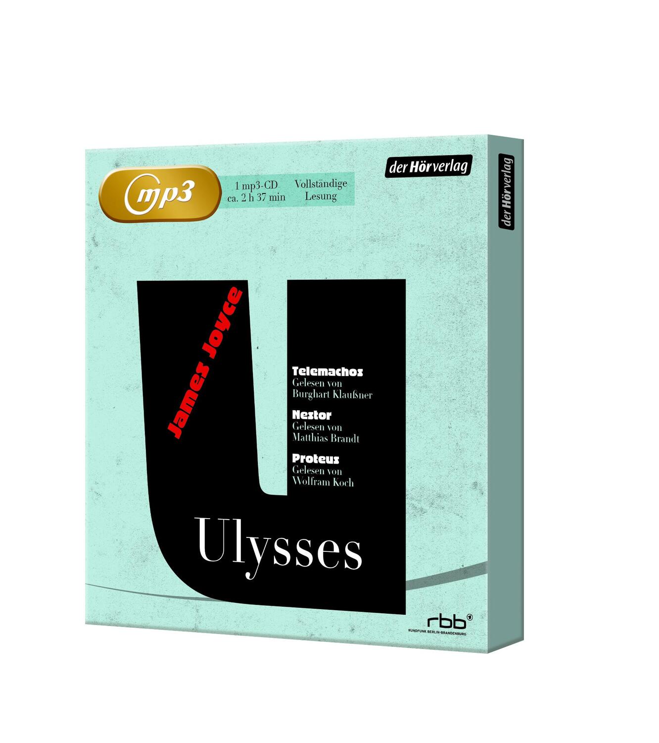 Bild: 9783844509960 | Ulysses | James Joyce | MP3 | 6 | Deutsch | 2013 | Der Hörverlag