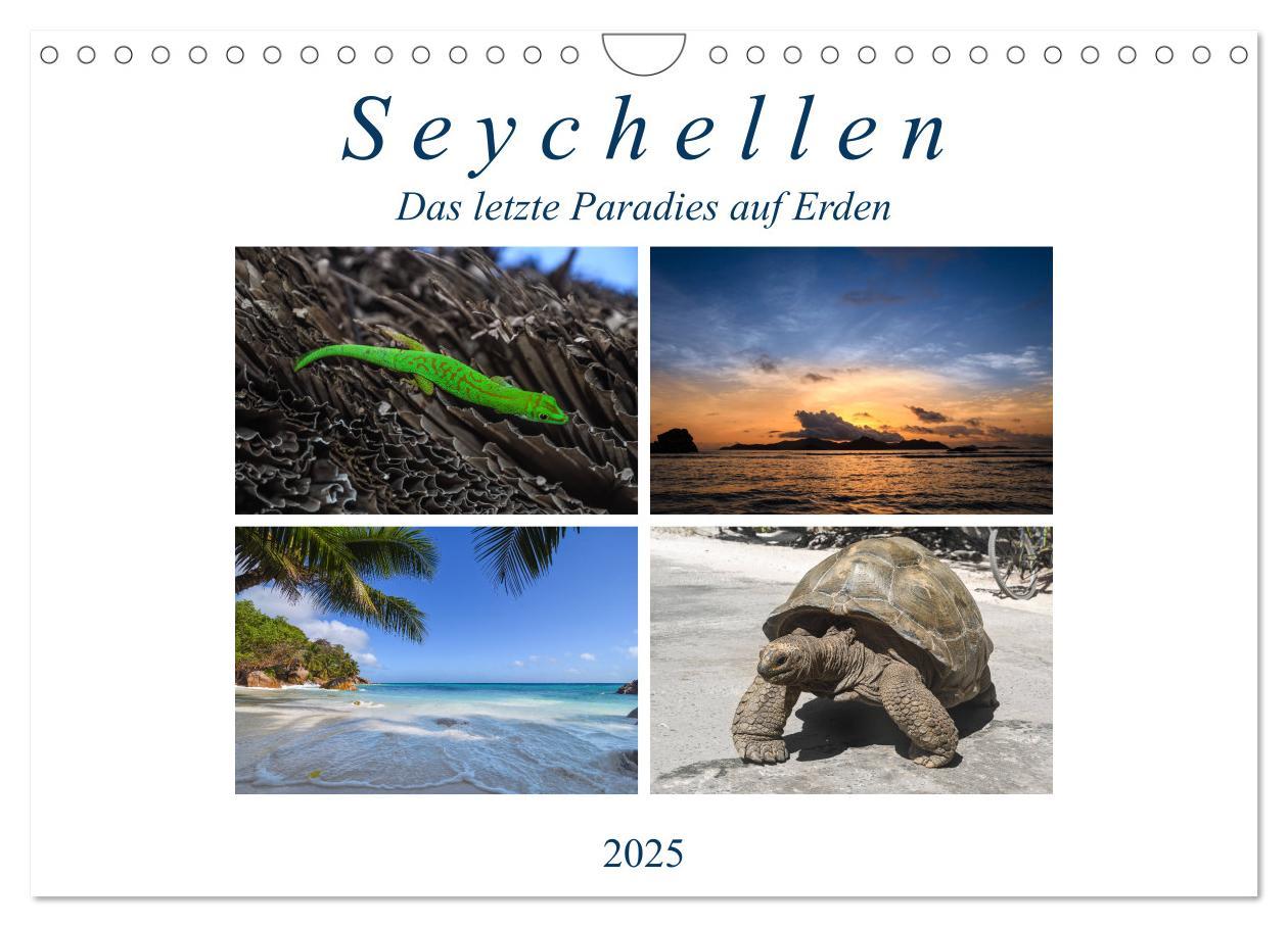 Cover: 9783435289509 | Seychellen - Das letzte Paradies auf Erden (Wandkalender 2025 DIN...