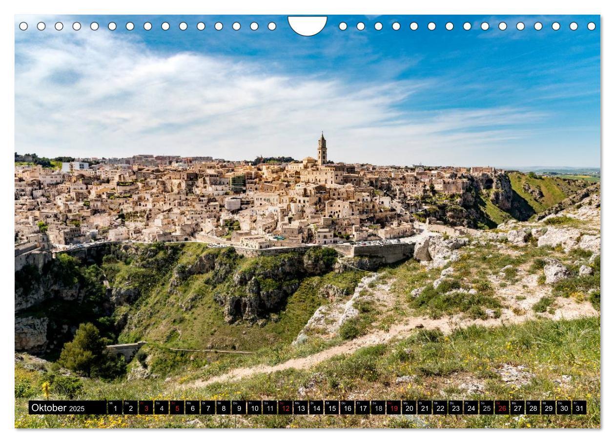 Bild: 9783435466702 | Matera (Wandkalender 2025 DIN A4 quer), CALVENDO Monatskalender | 2025