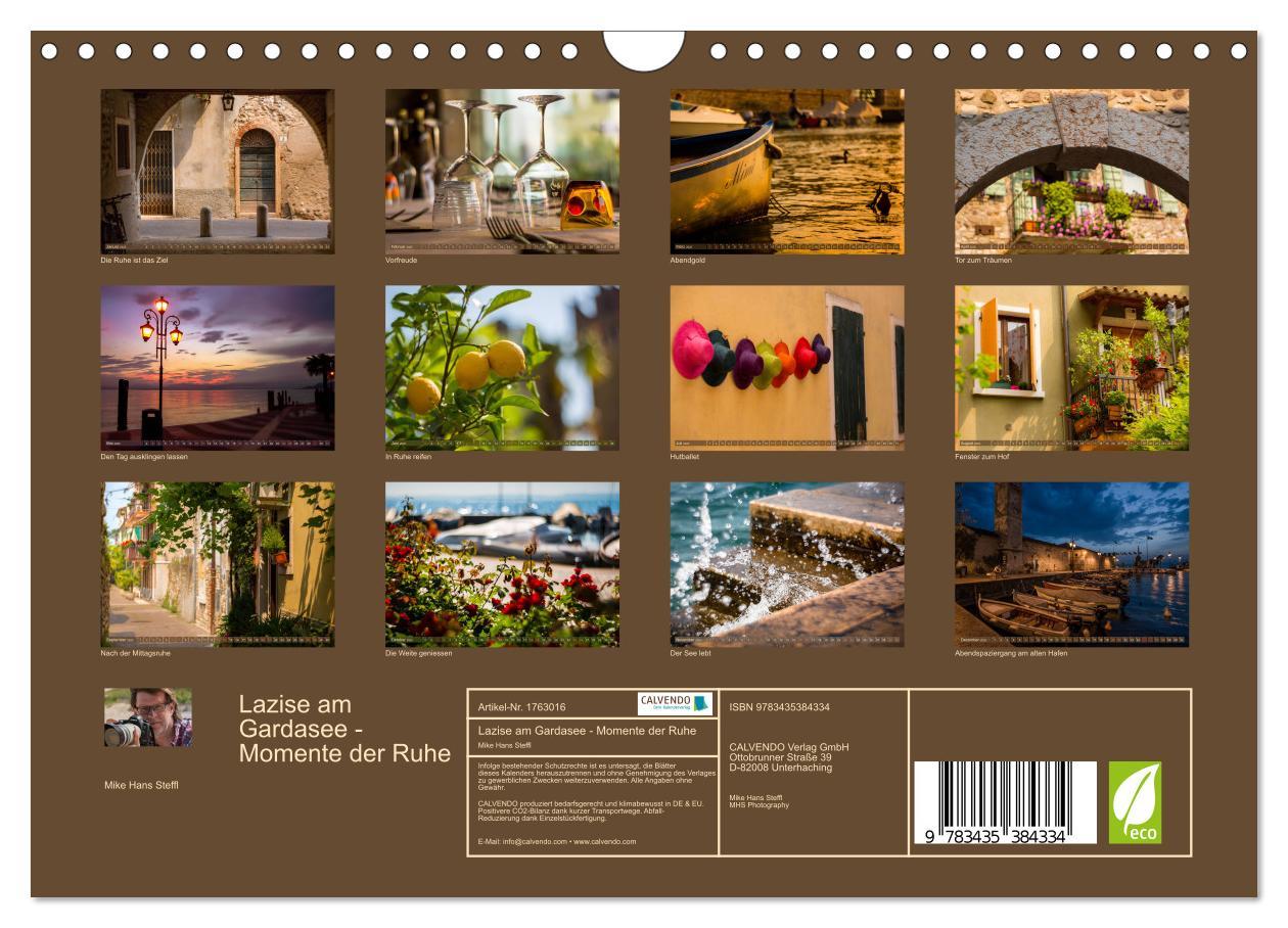 Bild: 9783435384334 | Lazise am Gardasee - Momente der Ruhe (Wandkalender 2025 DIN A4...