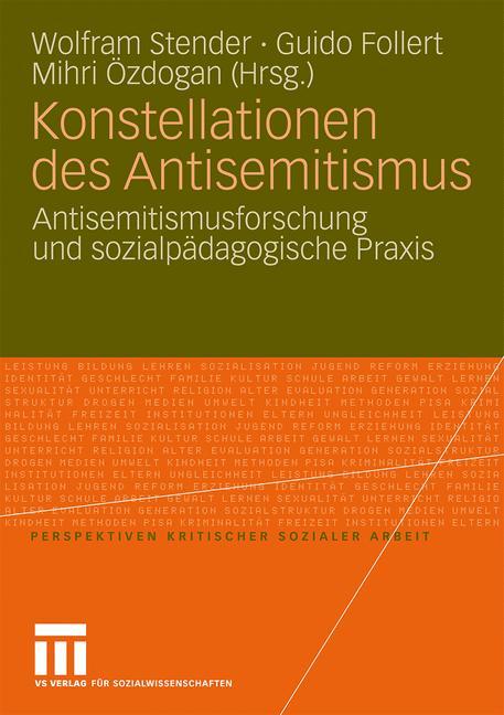 Cover: 9783531172354 | Konstellationen des Antisemitismus | Wolfram Stender (u. a.) | Buch