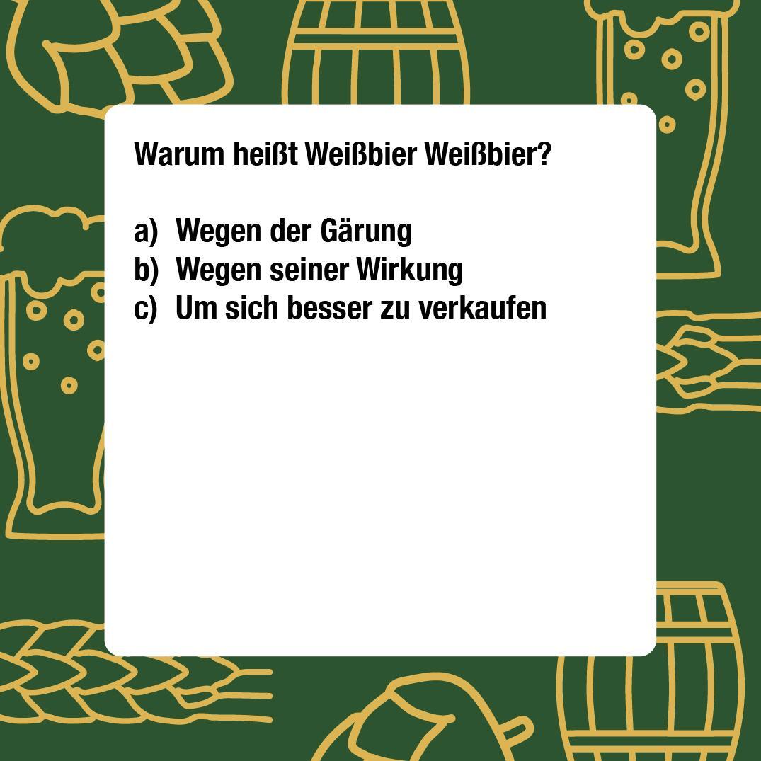 Bild: 9783747205884 | Das Weizenbier-Quiz | Box mit 66 Spielkarten und Anleitung | Raupach