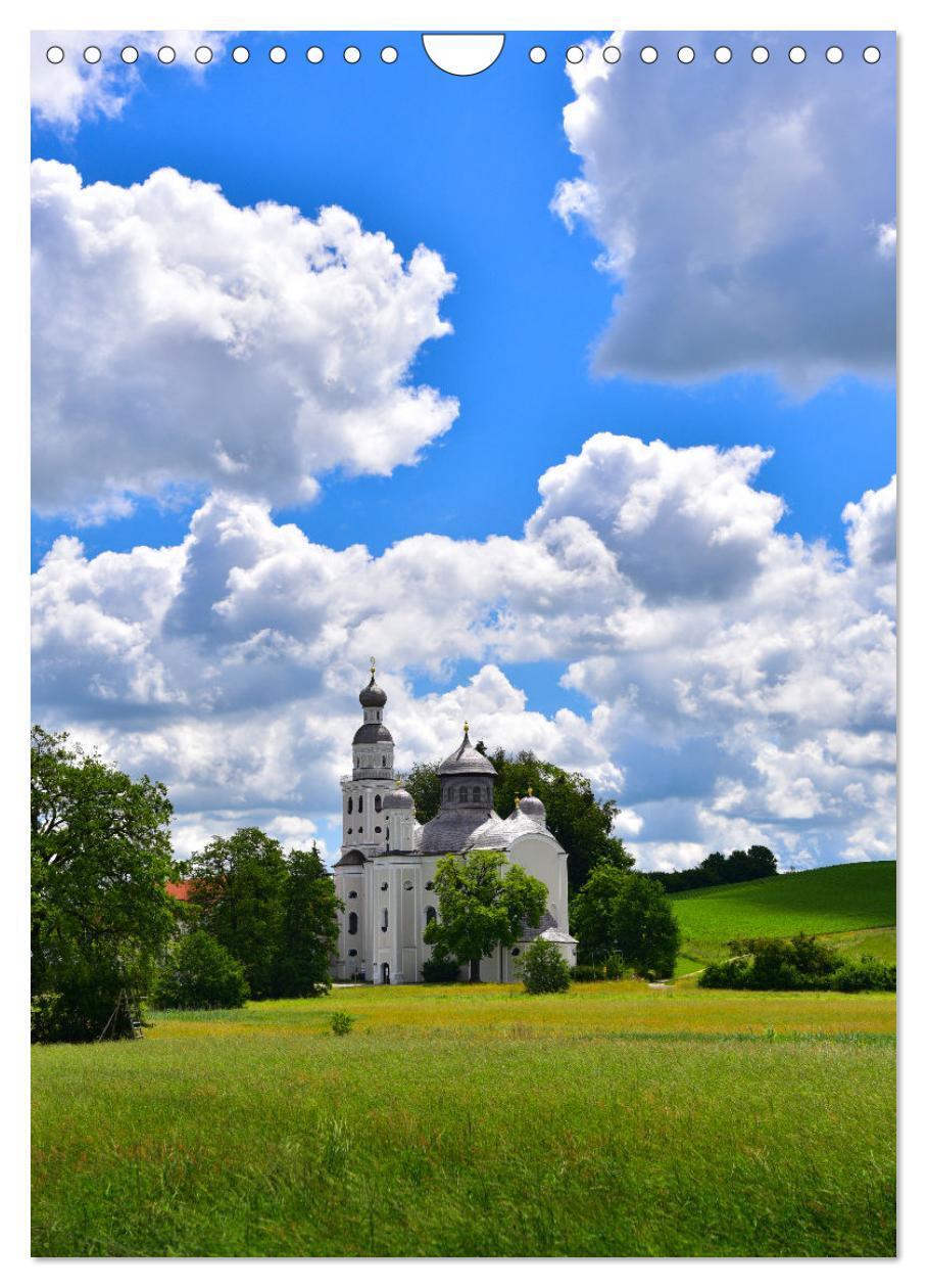 Bild: 9783435868247 | Malerische Kirchen und Kapellen (Wandkalender 2025 DIN A4 hoch),...