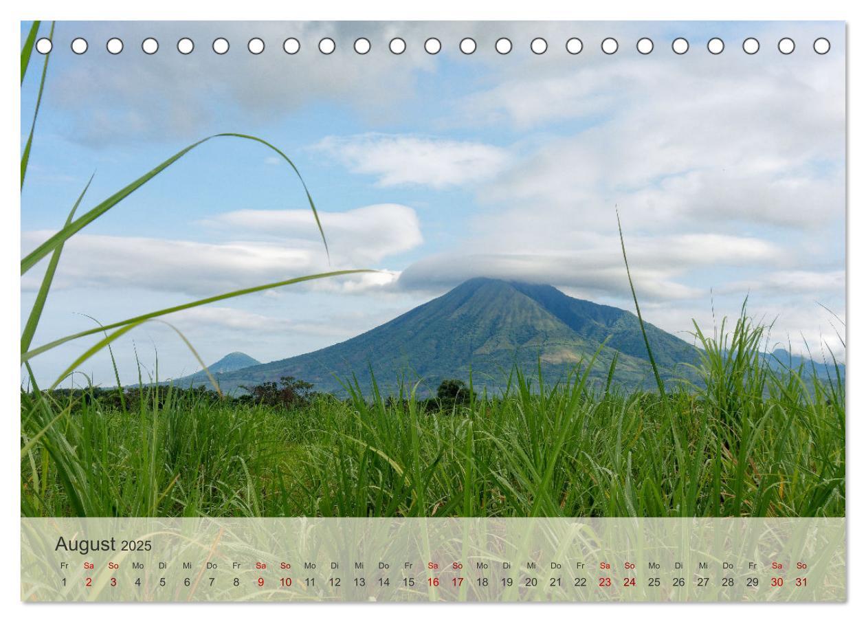 Bild: 9783383843532 | Entdecke El Salvador (Tischkalender 2025 DIN A5 quer), CALVENDO...