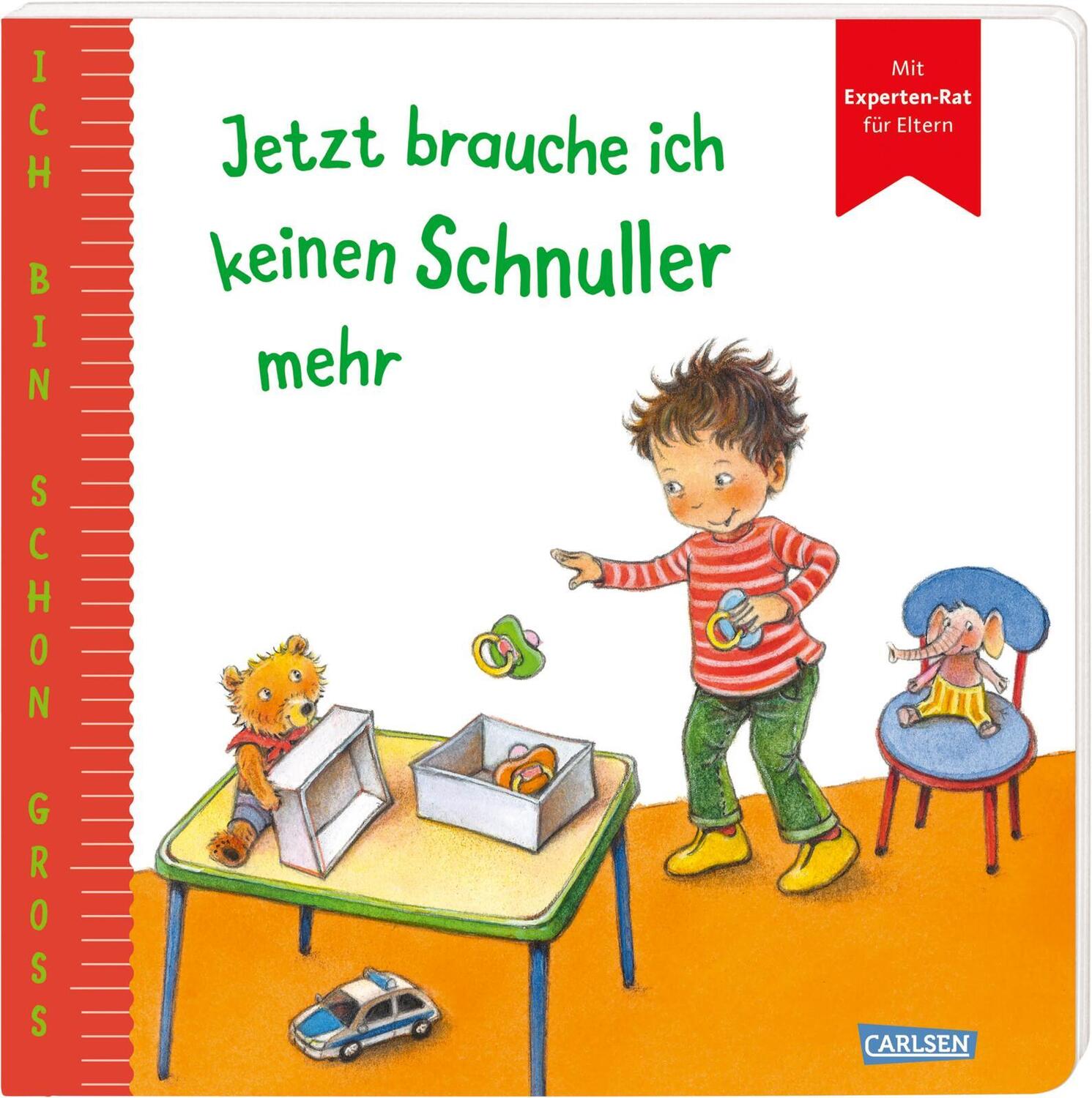 Cover: 9783551168900 | Ich bin schon groß: Jetzt brauche ich keinen Schnuller mehr | Taube