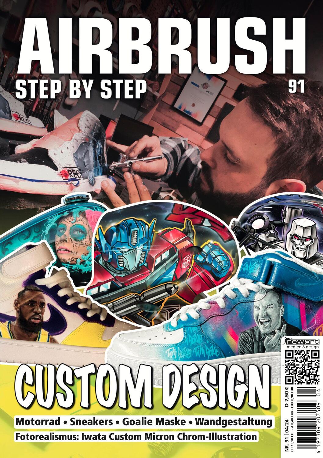 Cover: 9783941656819 | Airbrush Step by Step 91 | Custom Design | Jürgen Grabowsky (u. a.)