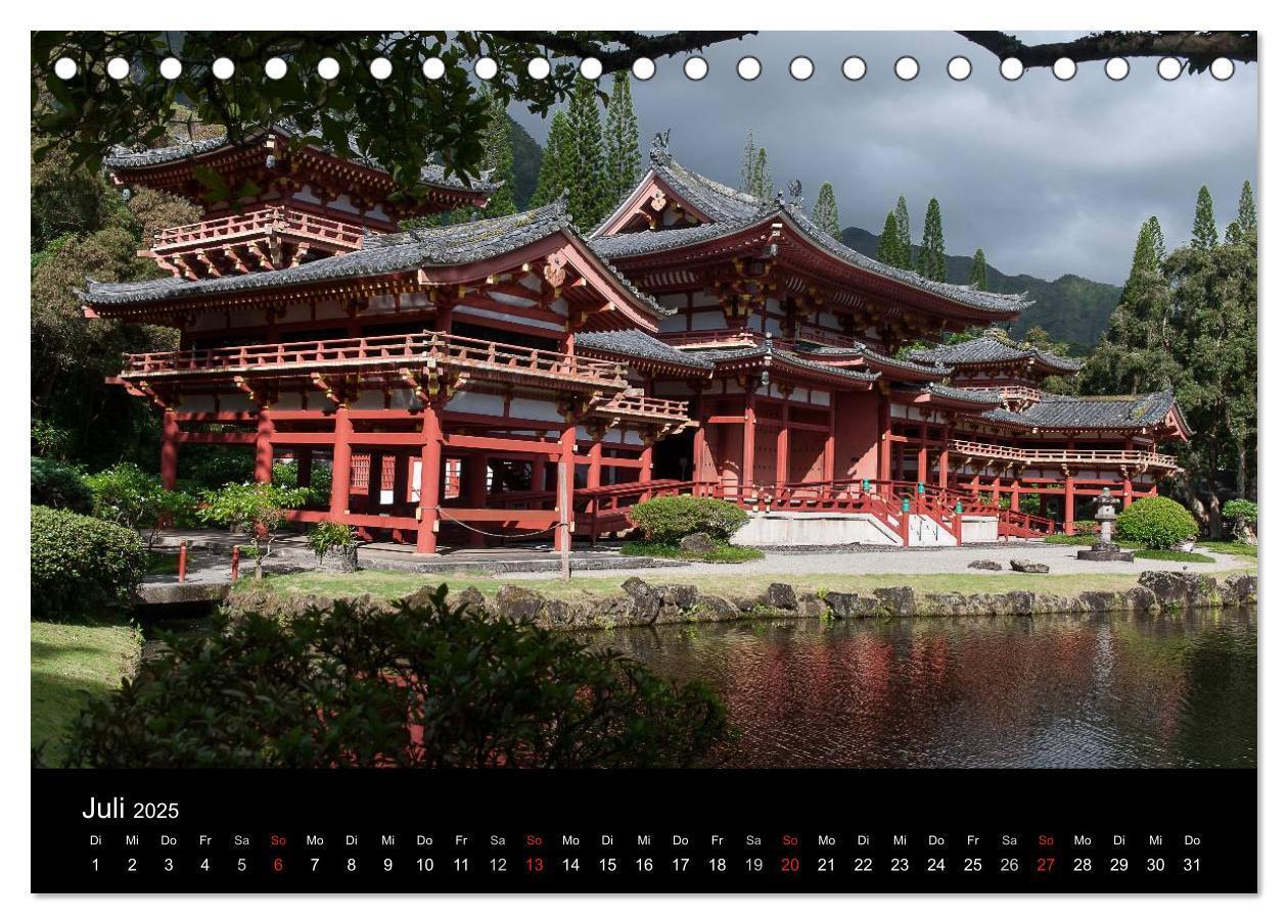 Bild: 9783435718559 | Hawaii - Oahu - Maui (Tischkalender 2025 DIN A5 quer), CALVENDO...