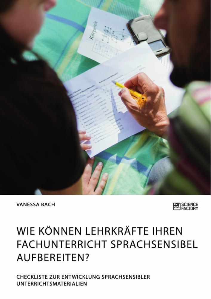 Cover: 9783964873040 | Wie können Lehrkräfte ihren Fachunterricht sprachsensibel...