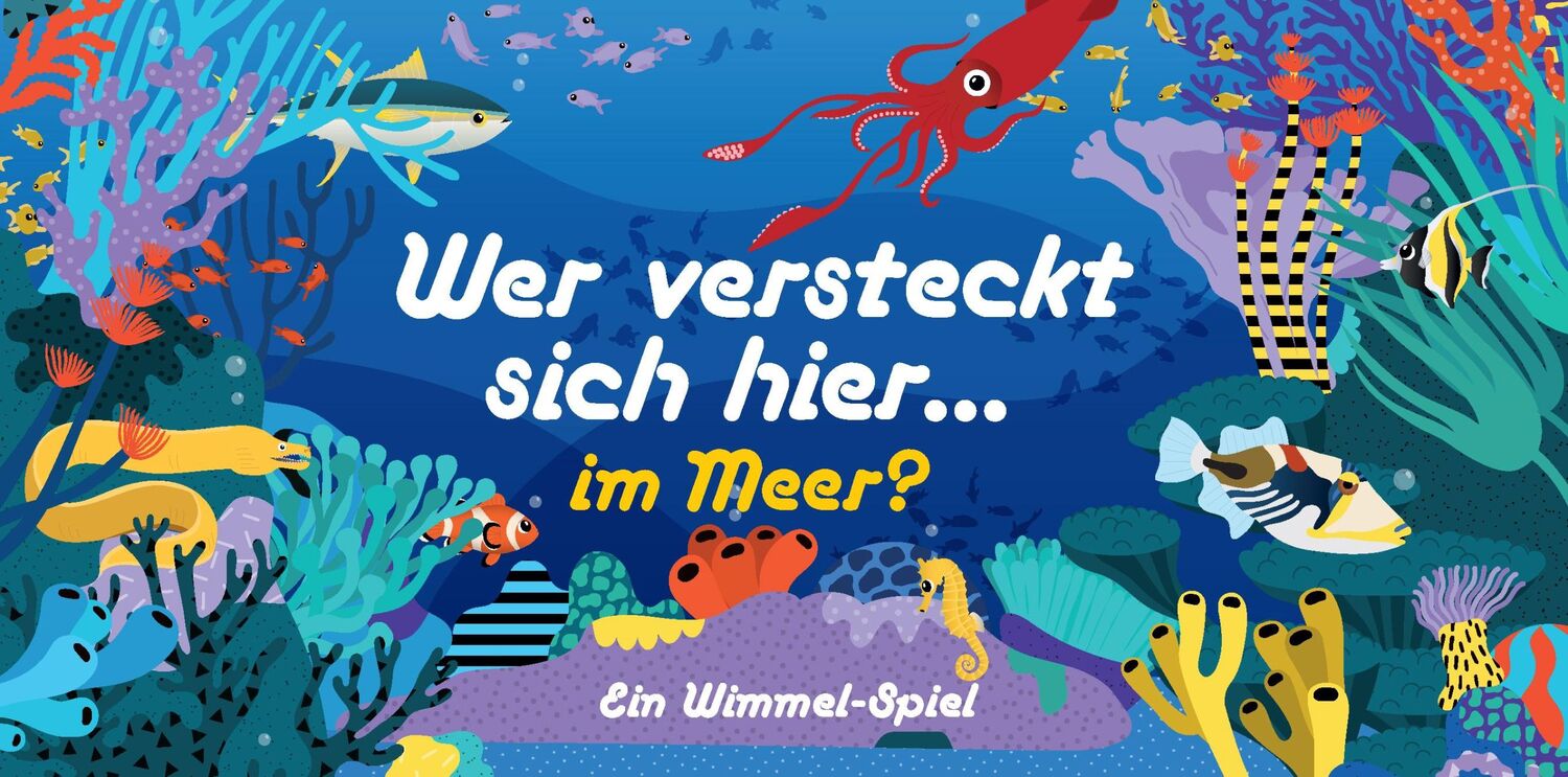 Cover: 9783962442453 | Wer versteckt sich hier... im Meer? | Ein Wimmel-Spiel | Anne | Spiel