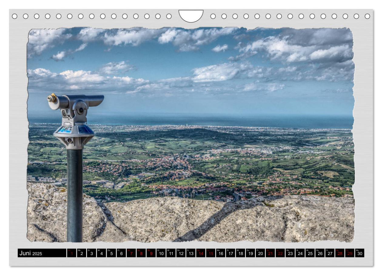 Bild: 9783435222995 | Impressionen - von und rund um San Marino (Wandkalender 2025 DIN A4...