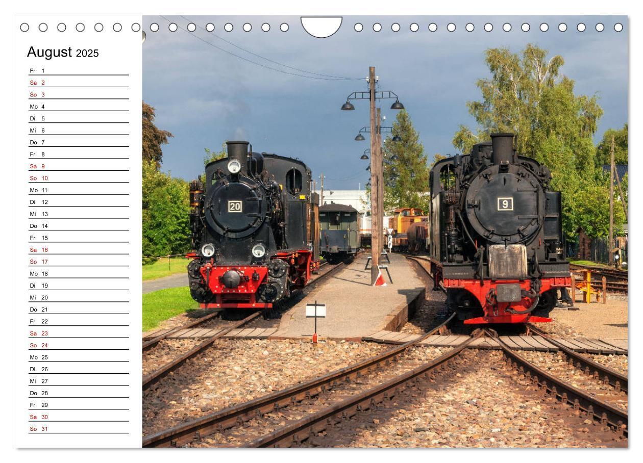 Bild: 9783435217847 | Die Mansfelder Bergwerksbahn (Wandkalender 2025 DIN A4 quer),...