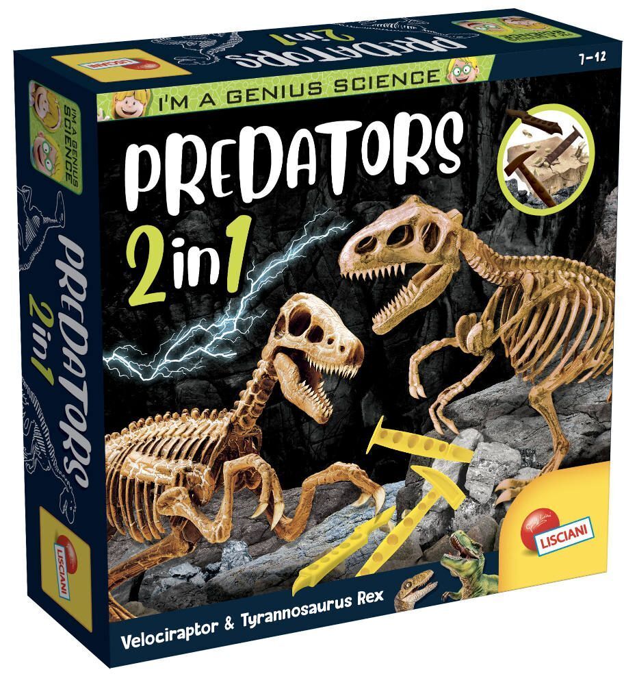 Cover: 8008324095421 | Ich bin ein Genie PREDATORS 2 IN 1 | Spiel | Kartonschachtel | 95421