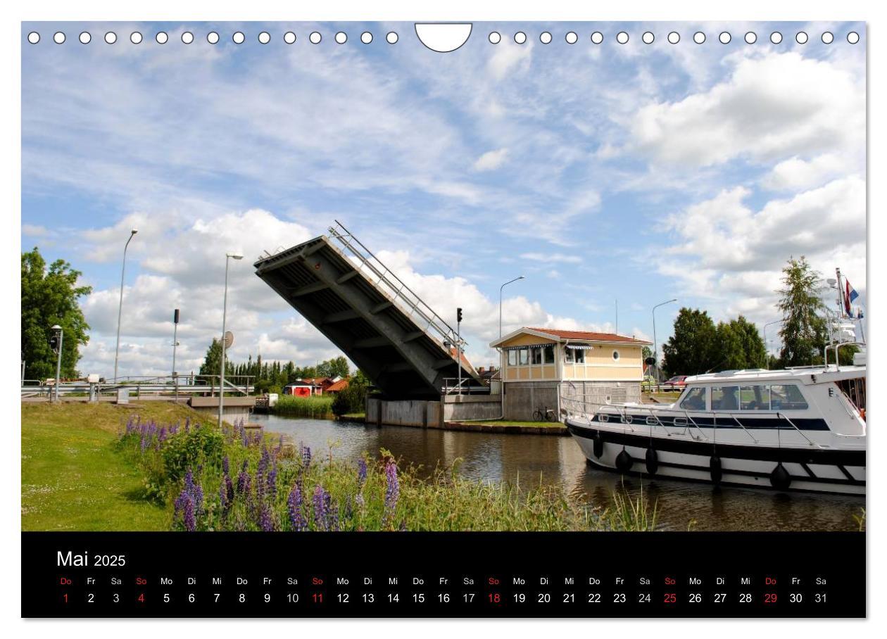 Bild: 9783435837489 | Boote (Wandkalender 2025 DIN A4 quer), CALVENDO Monatskalender | 2025