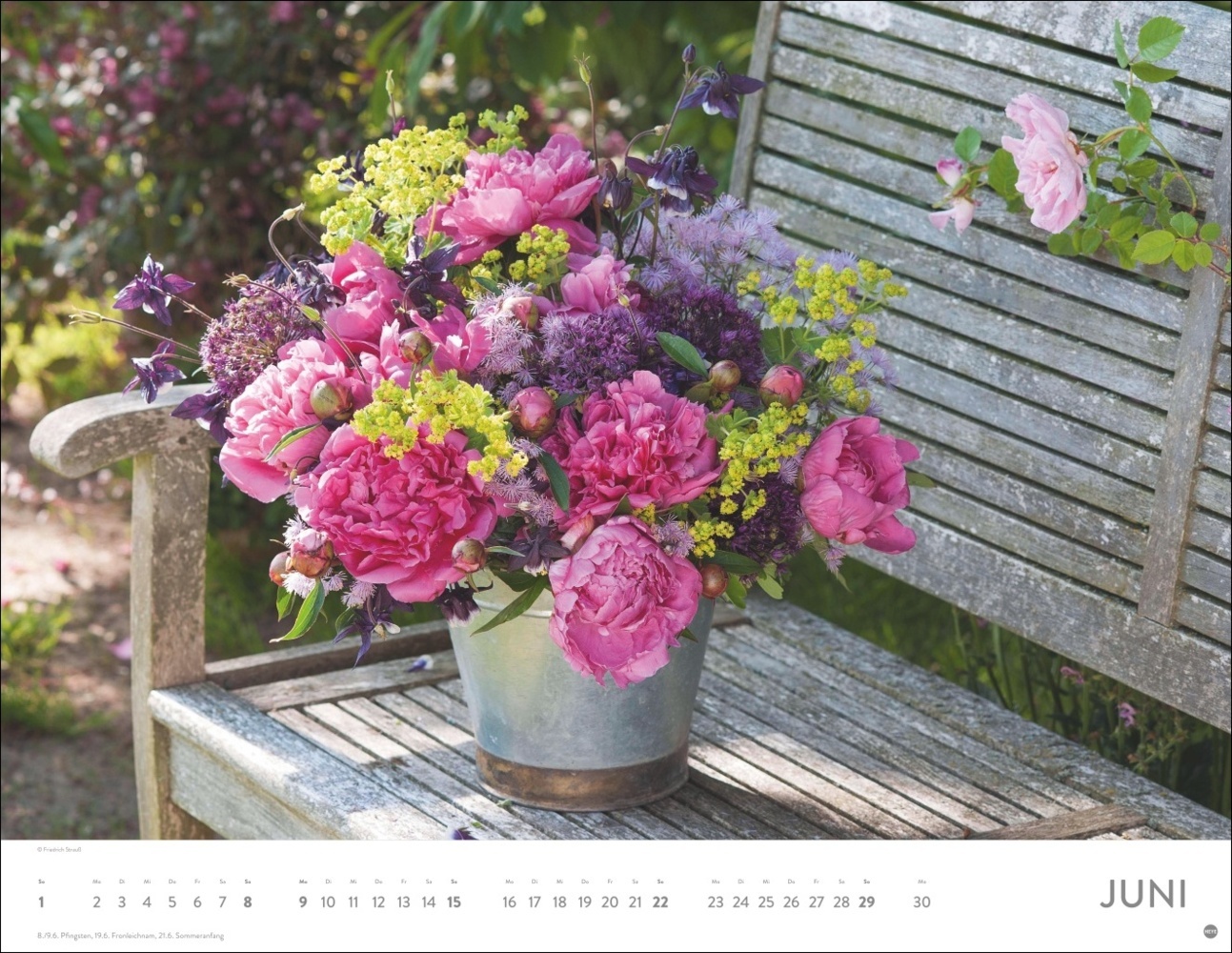 Bild: 9783756405053 | Blumenpracht Posterkalender 2025 | Kalender | Spiralbindung | 14 S.