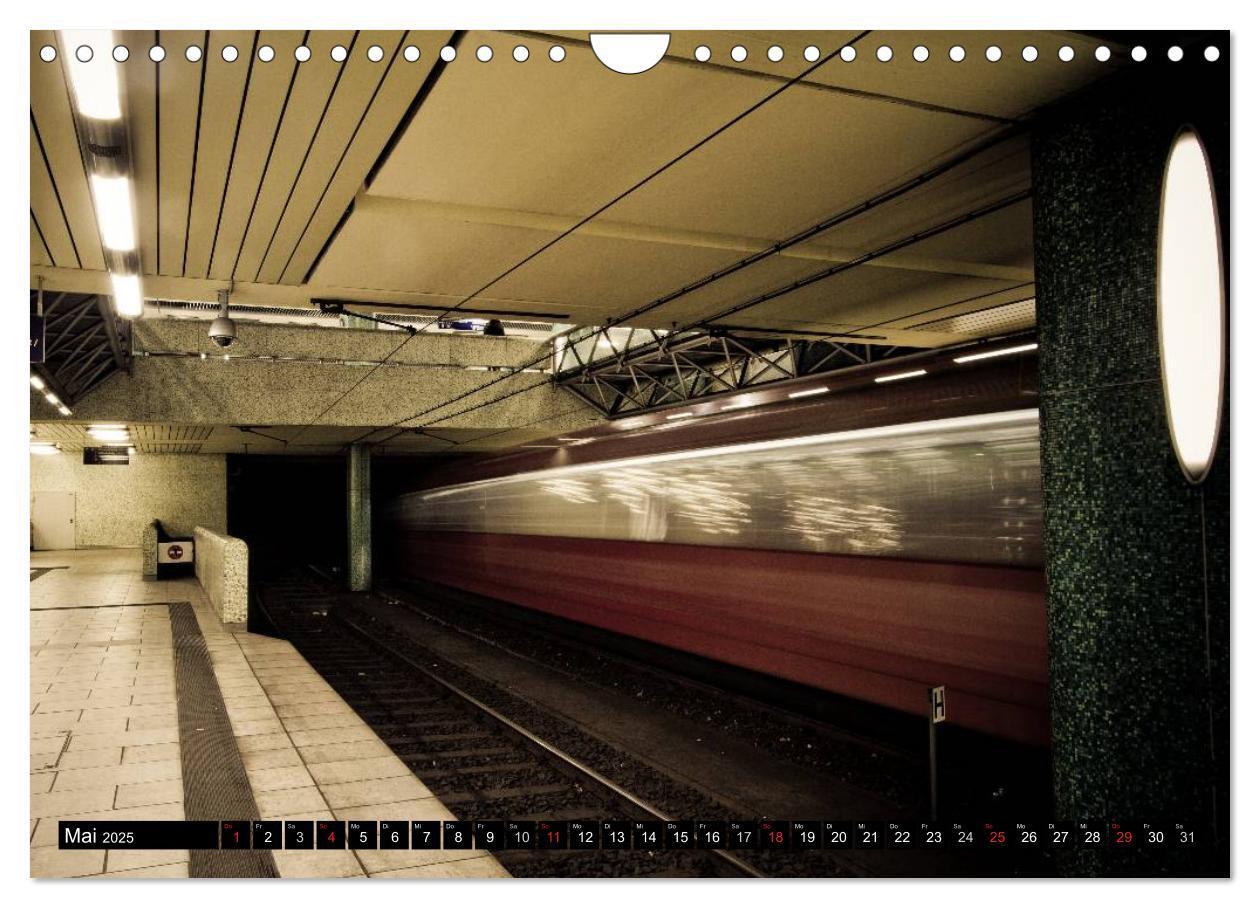 Bild: 9783435737376 | U-Bahn-Stationen Hannover (Wandkalender 2025 DIN A4 quer), CALVENDO...