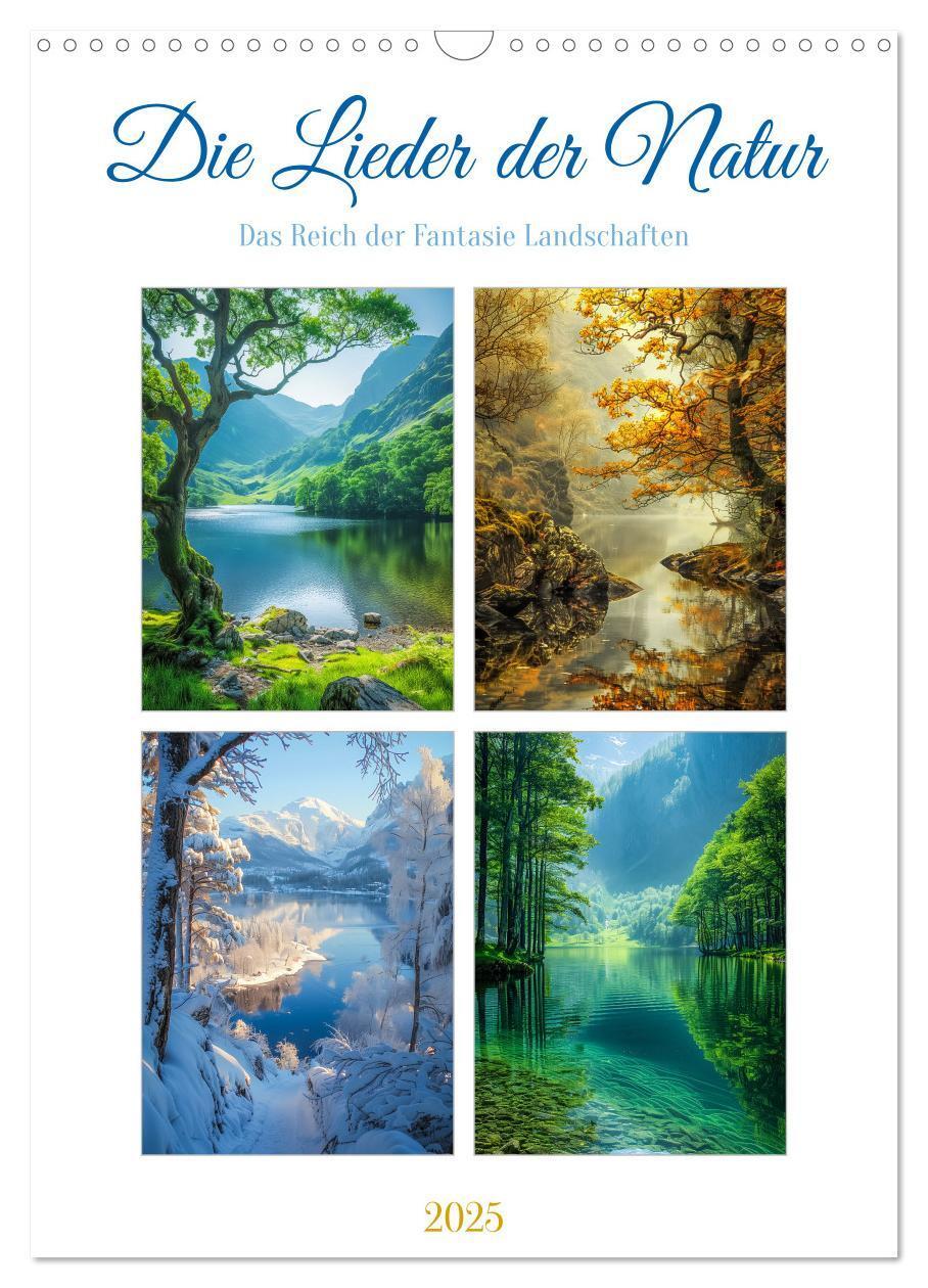 Cover: 9783383790348 | Die Lieder der Natur (Wandkalender 2025 DIN A3 hoch), CALVENDO...