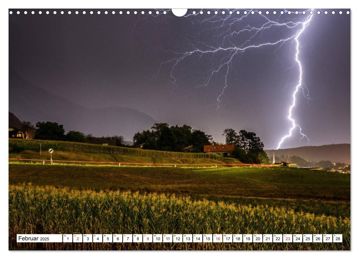 Bild: 9783435112654 | Gewitter in den Alpen (Wandkalender 2025 DIN A3 quer), CALVENDO...