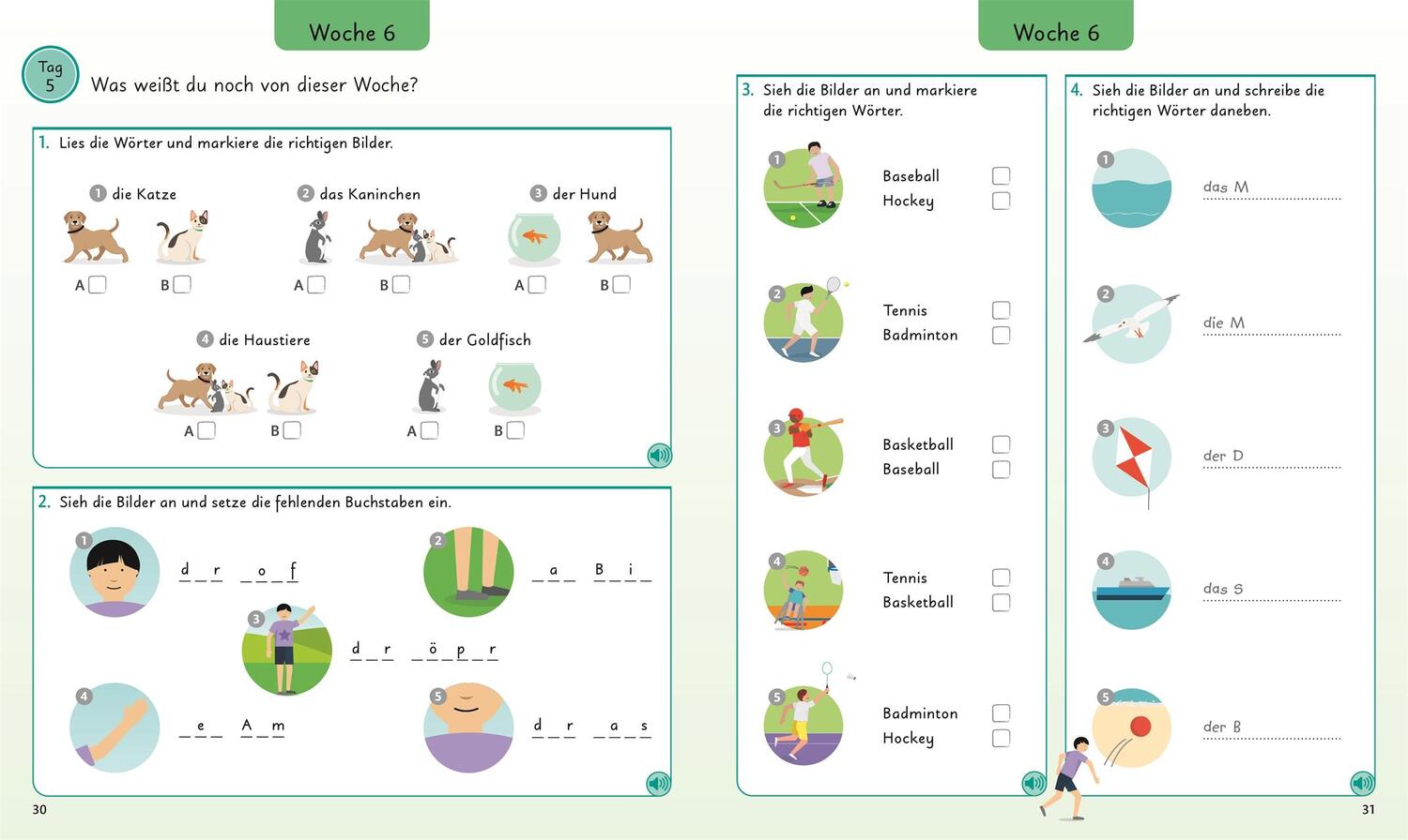 Bild: 9783831044221 | Deutsch für clevere Kids - 5 Wörter am Tag | Taschenbuch | 240 S.