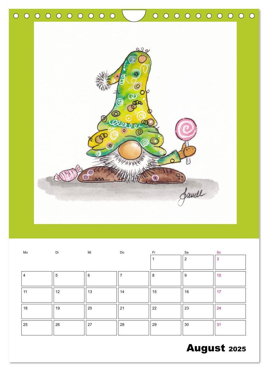 Bild: 9783435971350 | WichtelParade (Wandkalender 2025 DIN A4 hoch), CALVENDO Monatskalender