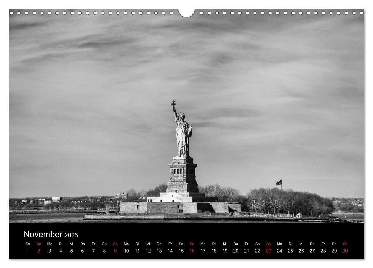 Bild: 9783435795604 | New York 2025 (Wandkalender 2025 DIN A3 quer), CALVENDO Monatskalender