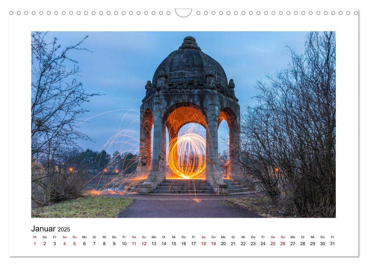 Bild: 9783435204243 | Blue Times - Magdeburg (Wandkalender 2025 DIN A3 quer), CALVENDO...