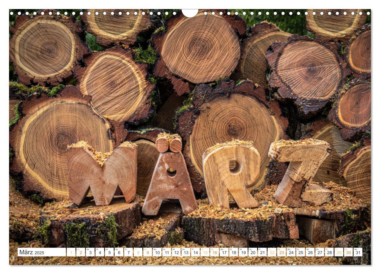 Bild: 9783383915307 | Holz, ein fantastischer Rohstoff. (Wandkalender 2025 DIN A3 quer),...