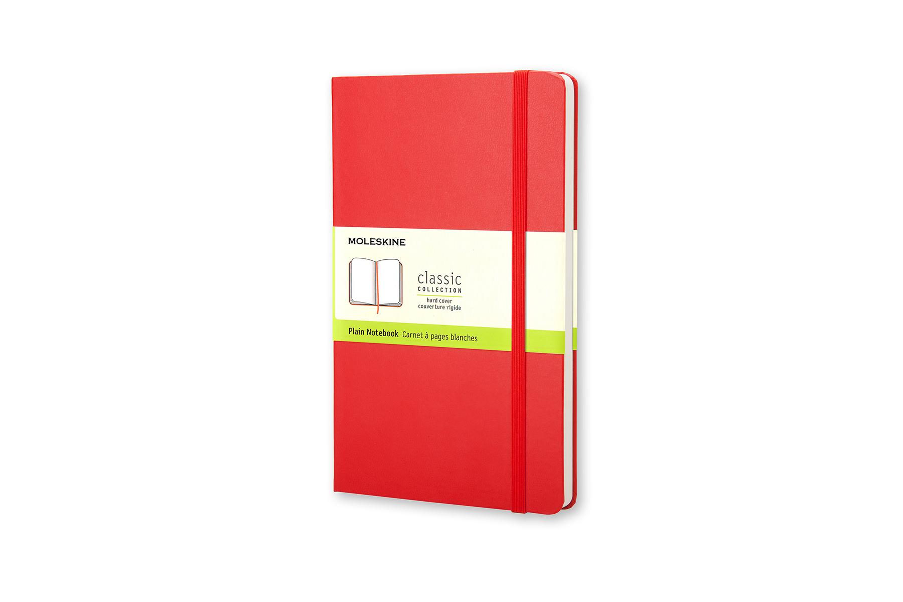 Cover: 9788862930062 | Moleskine Notizbuch, L/A5, Blanko, Hard Cover, Scharlachrot | Englisch