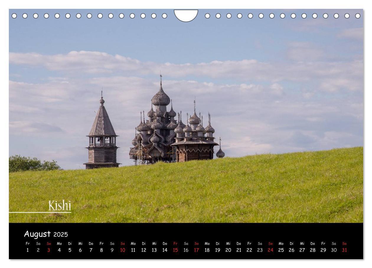 Bild: 9783435622245 | Von Moskau nach St. Petersburg (Wandkalender 2025 DIN A4 quer),...