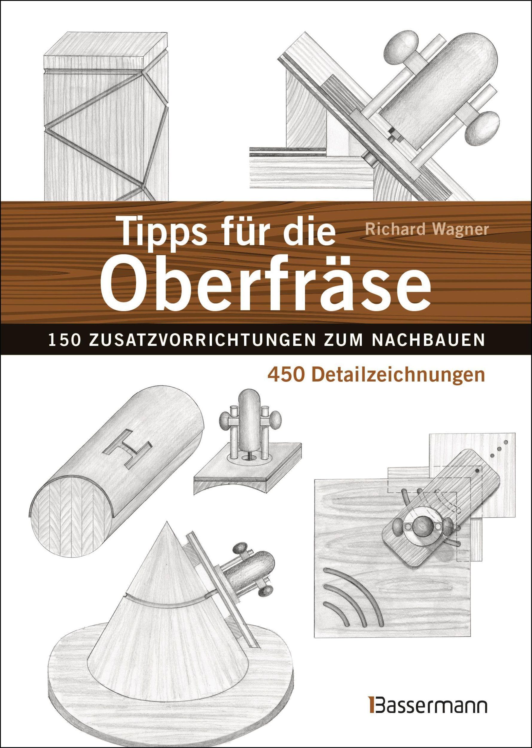 Cover: 9783809445043 | Tipps für die Oberfräse - 150 Zusatzvorrichtungen zum Nachbauen....