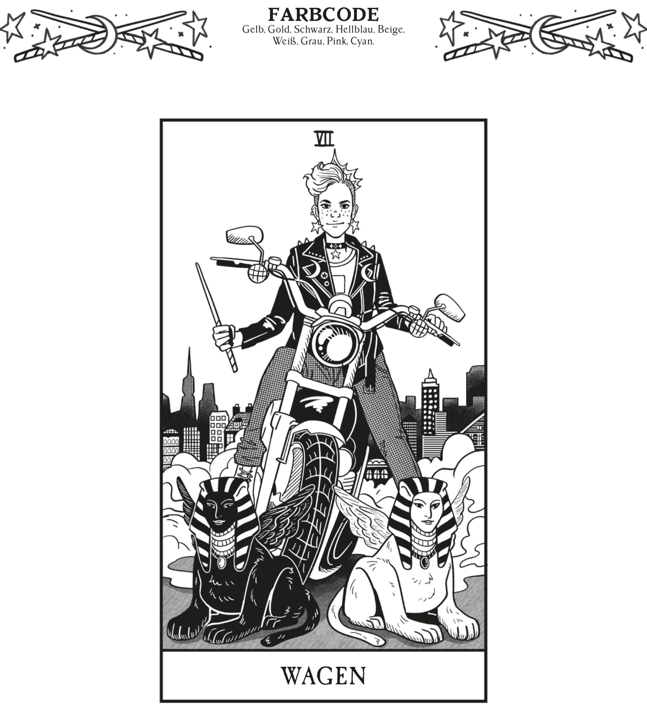 Bild: 9783868265712 | Modern Witch Tarot - Coloring Book | Lisa Sterle | Taschenbuch | 2022