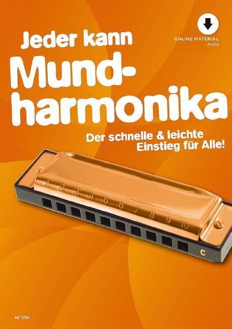 Cover: 9790001195942 | Jeder kann Mundharmonika | Uwe Bye | Broschüre | Jeder kann | Geheftet