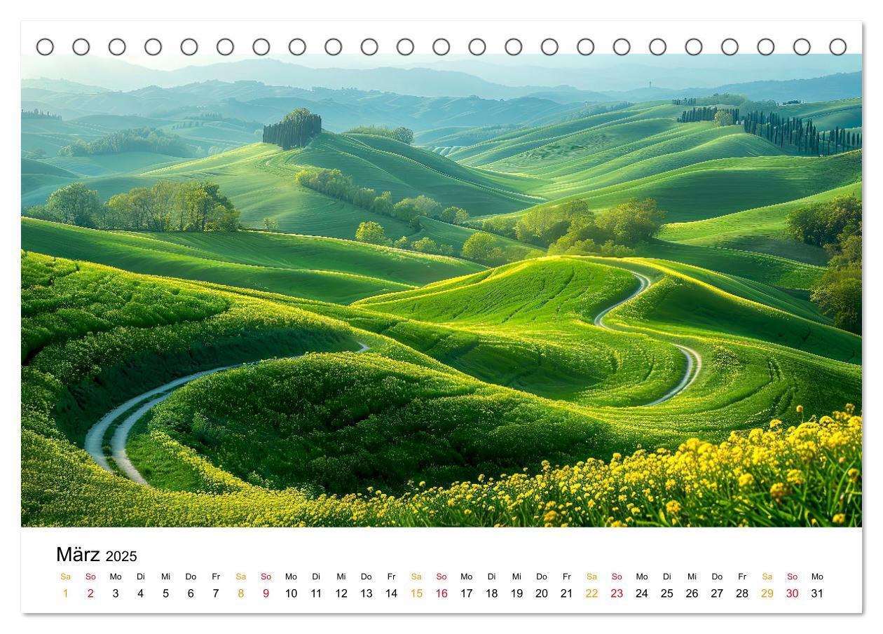 Bild: 9783383827754 | Straßen und Wege (Tischkalender 2025 DIN A5 quer), CALVENDO...