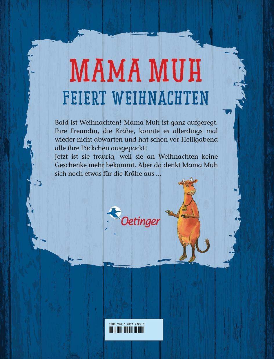 Rückseite: 9783789173295 | Mama Muh feiert Weihnachten | Jujja Wieslander | Buch | Mama Muh