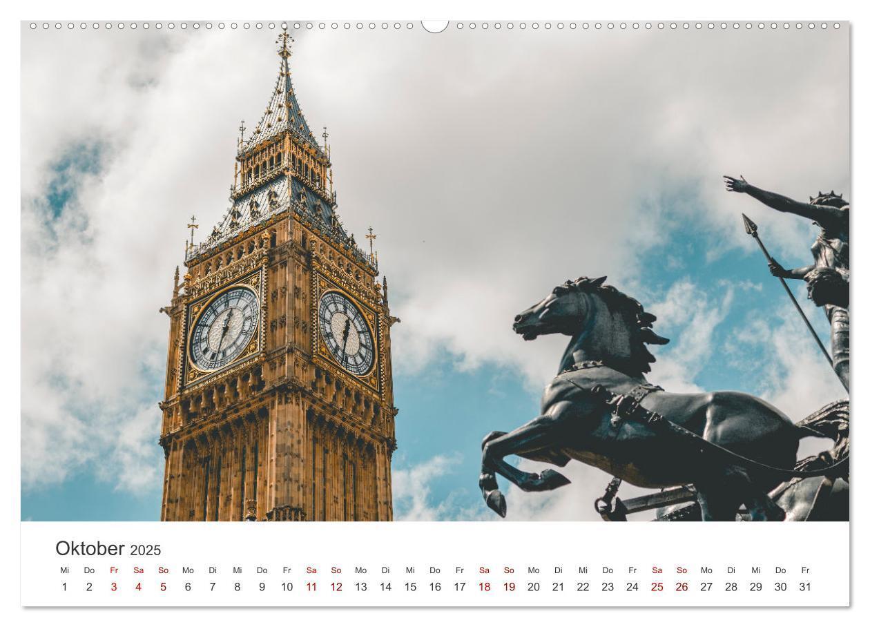 Bild: 9783435001347 | London - Die faszinierende Hauptstadt Englands. (Wandkalender 2025...