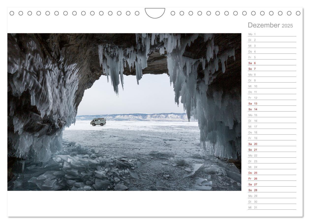 Bild: 9783435102310 | Baikalsee und Kastenbrot (Wandkalender 2025 DIN A4 quer), CALVENDO...