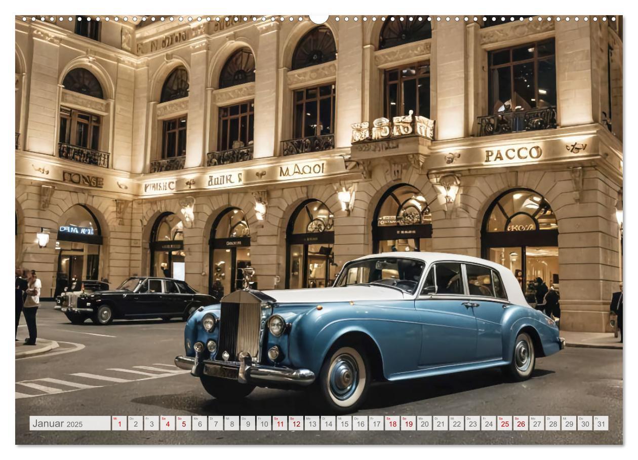 Bild: 9783457137628 | Virtual Classic Cars (Wandkalender 2025 DIN A2 quer), CALVENDO...