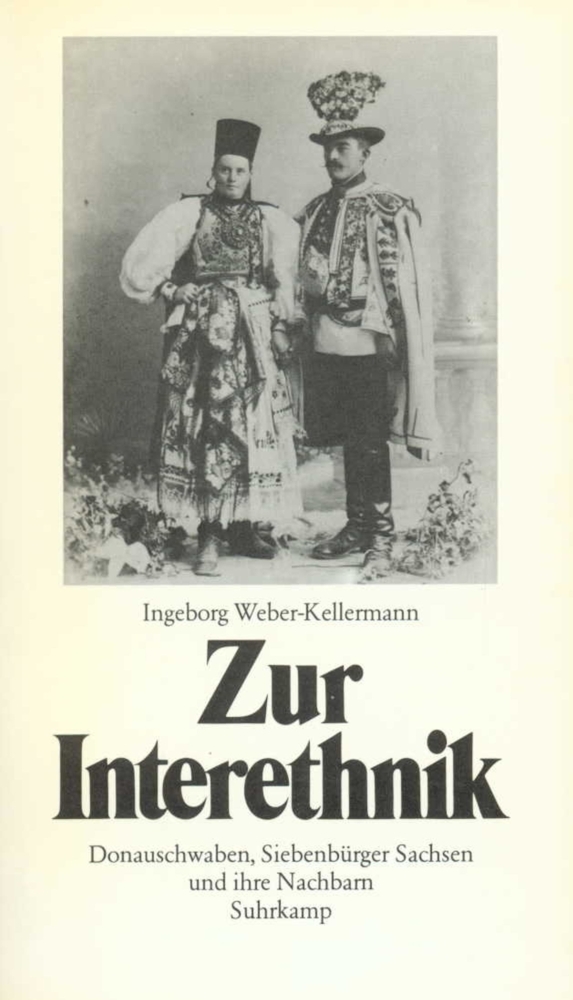 Cover: 9783518574805 | Zur Interethnik | Ingeborg Weber-Kellermann | Taschenbuch | 399 S.