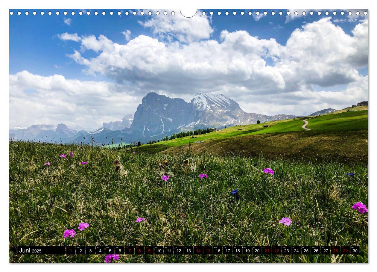 Bild: 9783435127115 | Sehnsucht Seiser Alm (Wandkalender 2025 DIN A3 quer), CALVENDO...