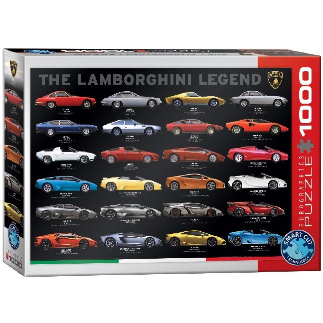 Cover: 628136608220 | The Lamborghini Legend (Puzzle) | Spiel | In Spielebox | 6000-0822