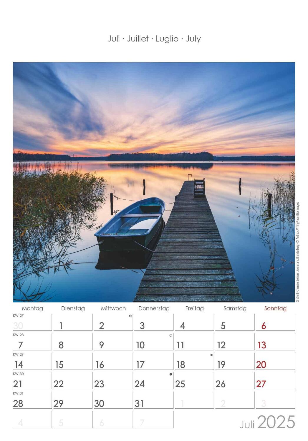 Bild: 4251732341176 | Berlin &amp; Brandenburg 2025 - Bild-Kalender 23,7x34 cm -...