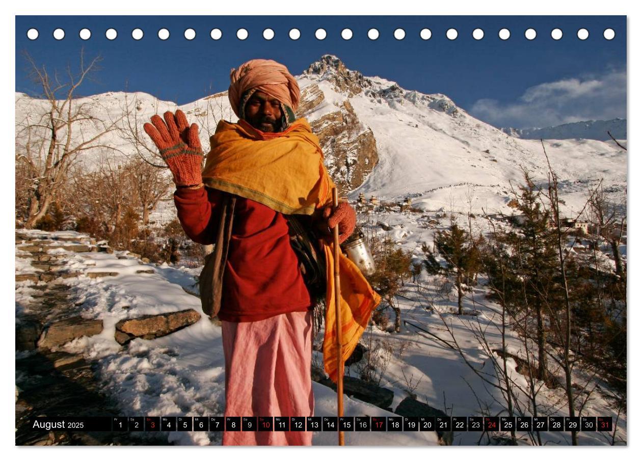 Bild: 9783435623686 | Nepal - Jomsom Trek (Tischkalender 2025 DIN A5 quer), CALVENDO...