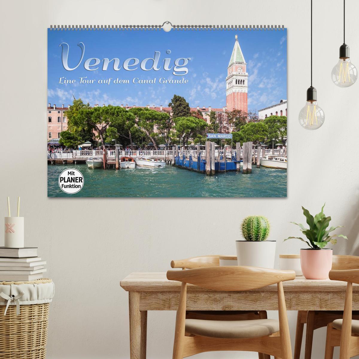 Bild: 9783435508471 | VENEDIG Eine Tour auf dem Canal Grande (Wandkalender 2025 DIN A2...