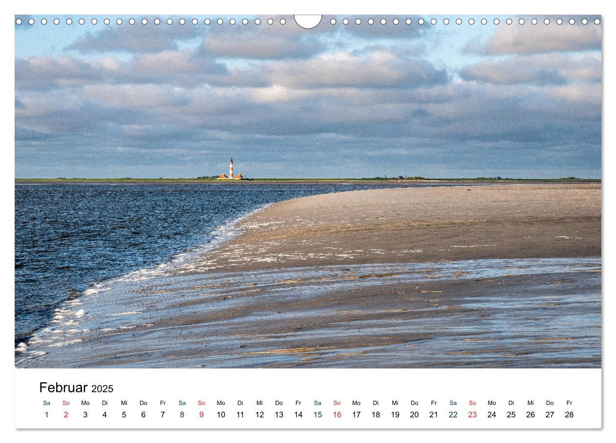 Bild: 9783435150083 | Unterwegs in Nordfriesland (Wandkalender 2025 DIN A3 quer),...