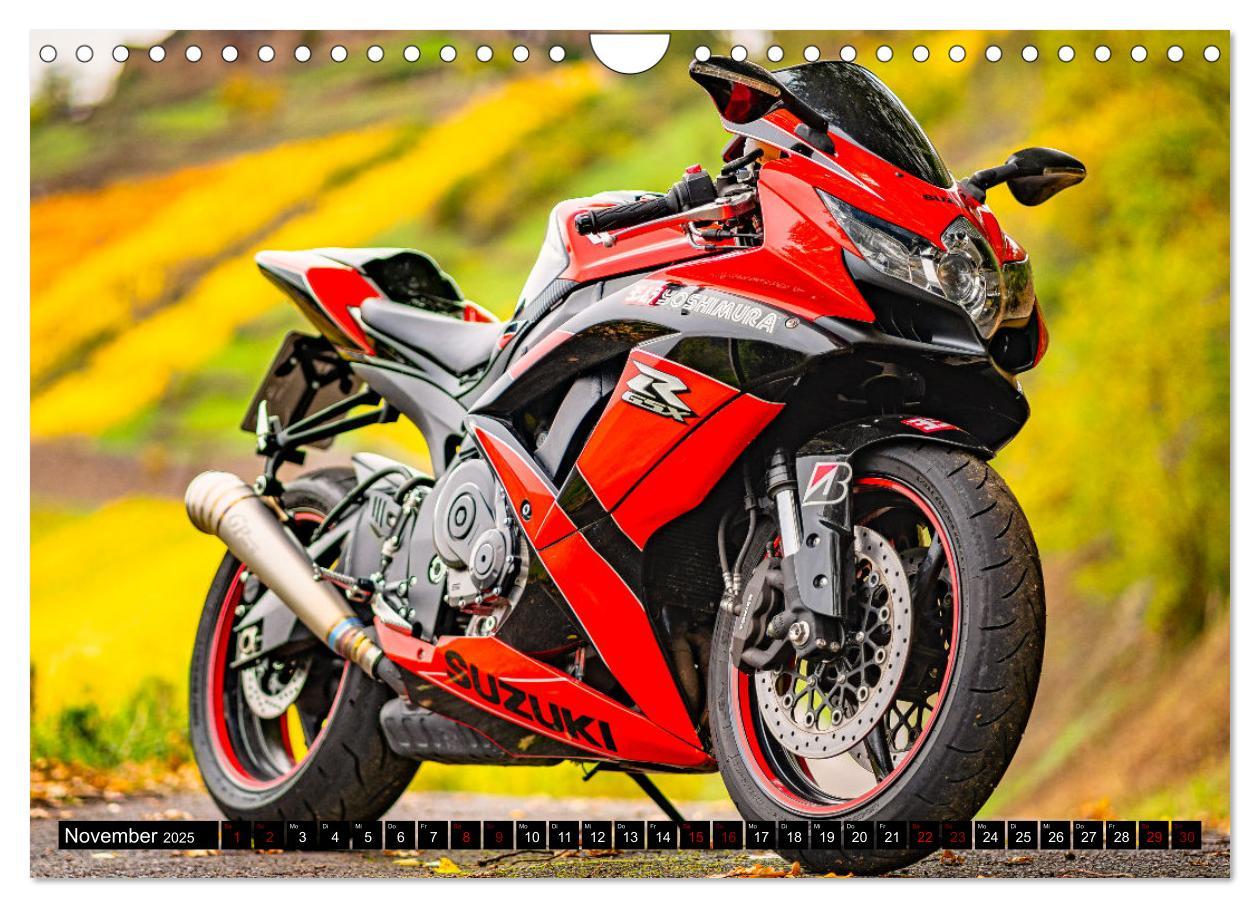 Bild: 9783435109630 | Yoshimura Gixxer Limited Edition (Wandkalender 2025 DIN A4 quer),...