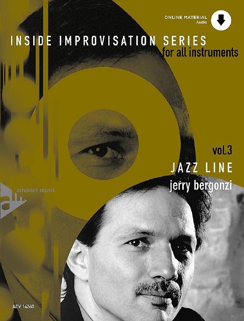 Cover: 9790206303708 | Jazz Line Vol. 3 | Band 3. Melodie-Instrumente. Lehrbuch. | Bergonzi