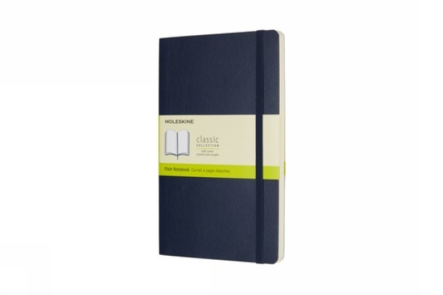 Cover: 8055002854757 | Moleskine Notizbuch Large/A5, Blanko, Soft Cover, Saphir | Taschenbuch