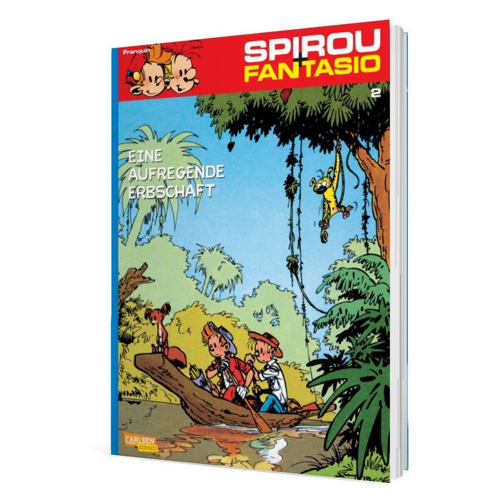 Bild: 9783551772022 | Spirou und Fantasio 02. Eine aufregende Erbschaft | Andre. Franquin