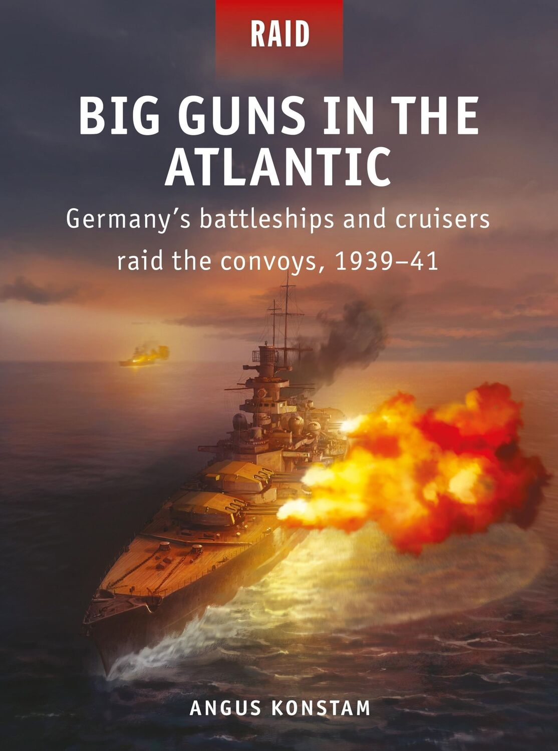 Cover: 9781472845962 | Big Guns in the Atlantic | Angus Konstam | Taschenbuch | Englisch