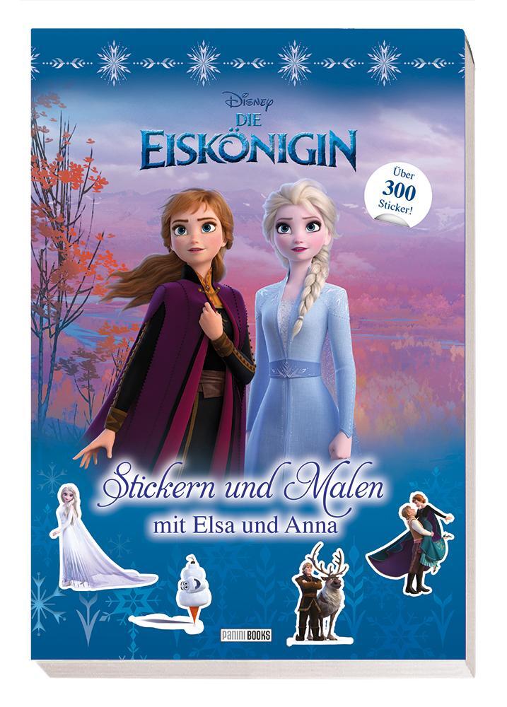 Cover: 9783833240720 | Disney Die Eiskönigin: Stickern und Malen mit Elsa und Anna | Panini