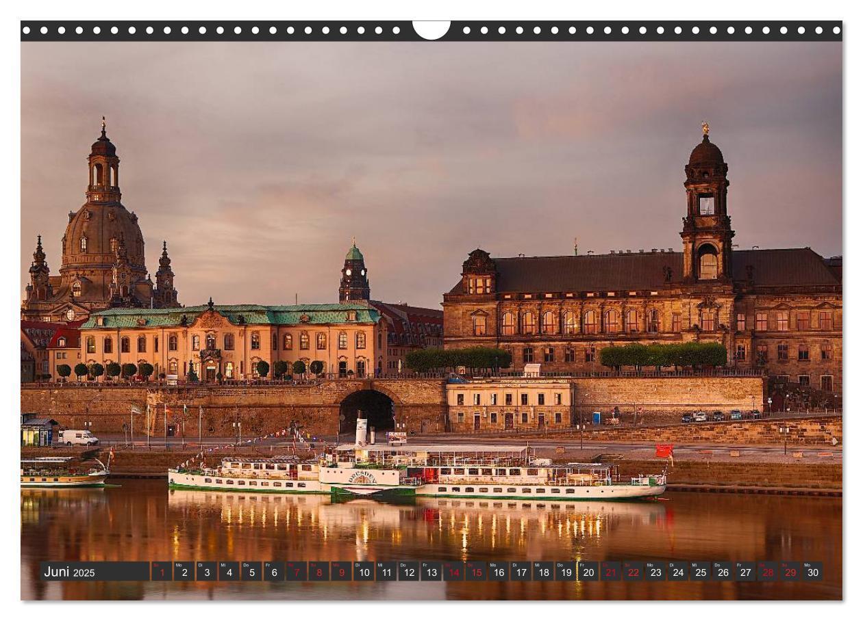 Bild: 9783435734559 | Dresden - Die Frauenkirche (Wandkalender 2025 DIN A3 quer),...